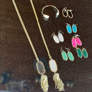 Vintage Kendra Scott Necklaces, Earrings, Bracelet